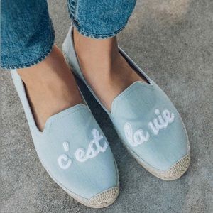 C’est la vie soludos espadrille slipper